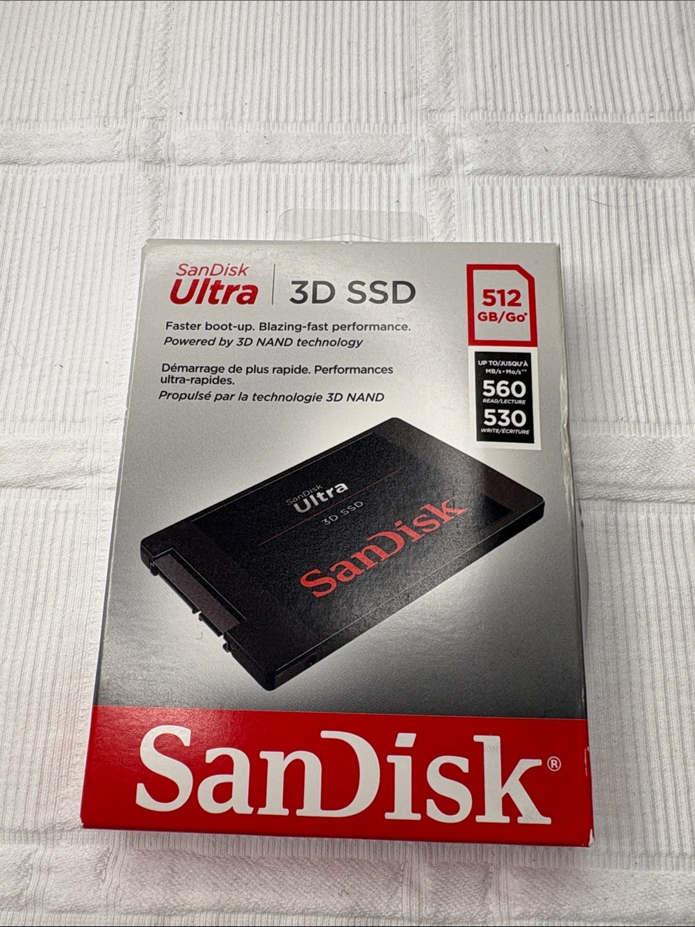 SanDisk Ultra 3D SSD 512GB - 1TB Internal SATA Solid State Drive New